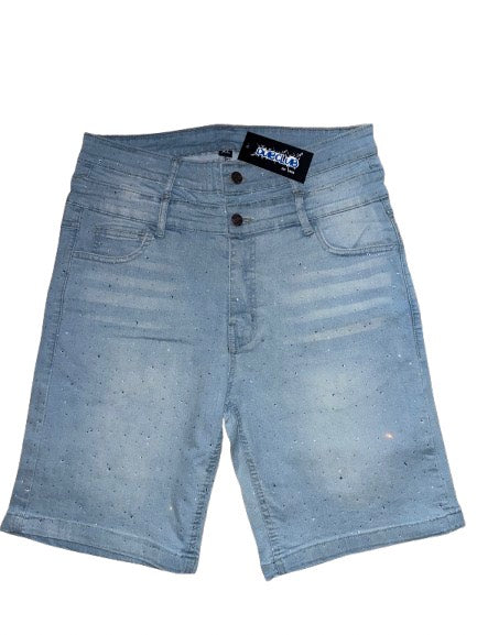 Double Layered Rhinestone Jeans